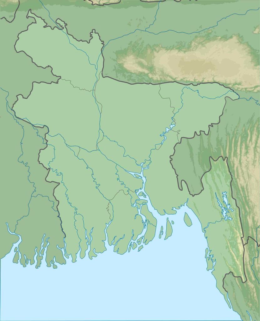 BANGLADESH MAP