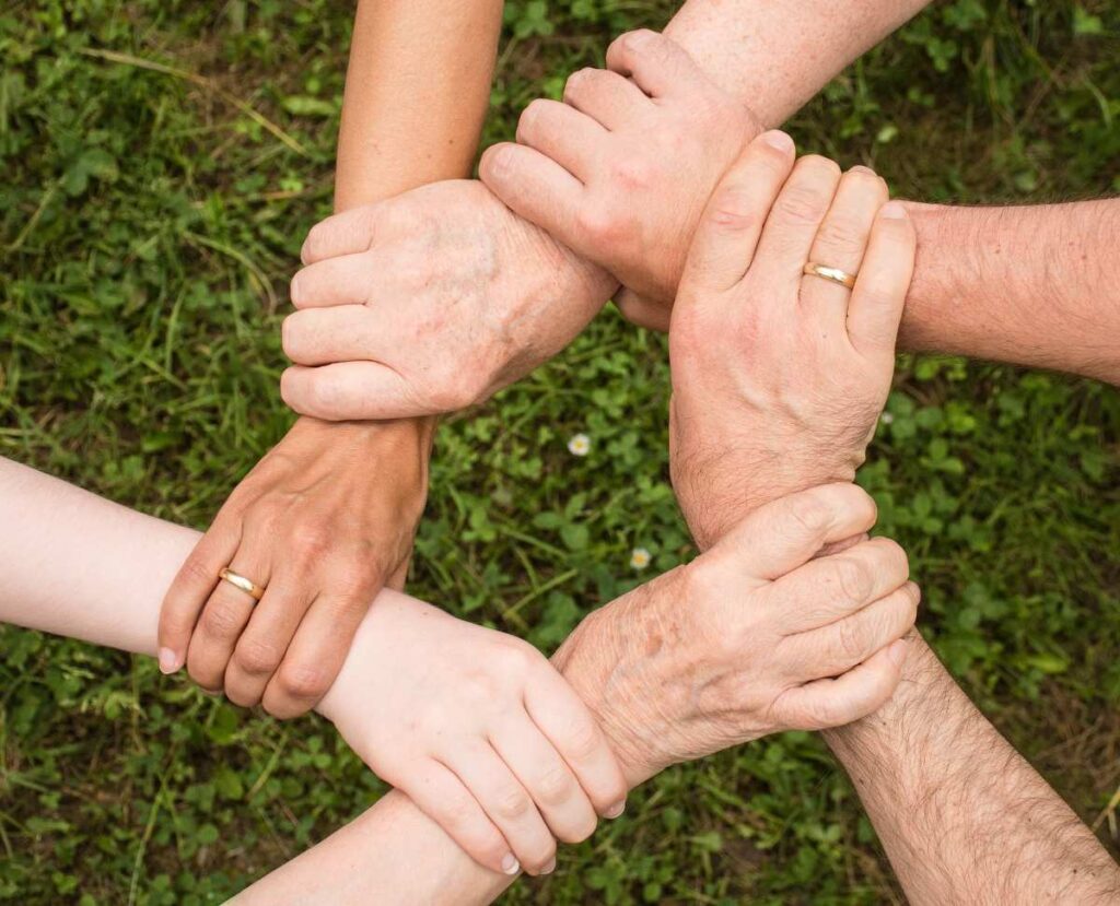 friendship hand